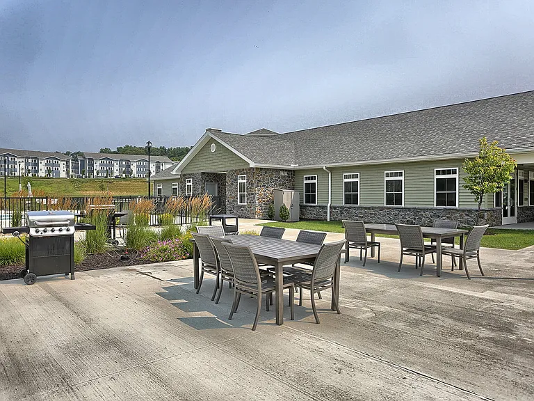 Clubhouse Patio with Grilling Area