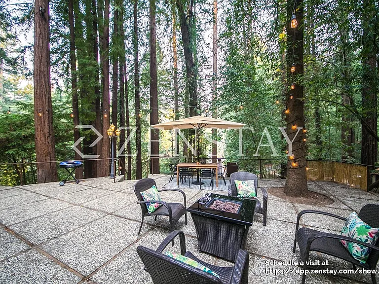 Outdoor Area with table and chairs