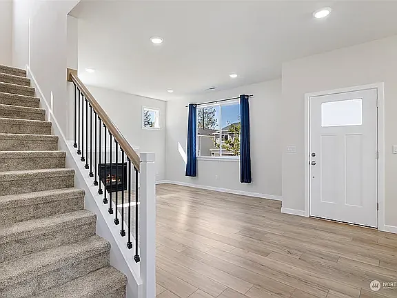 Living Room at West Entrance View 2