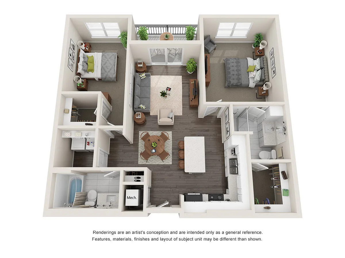 Floor plan B1