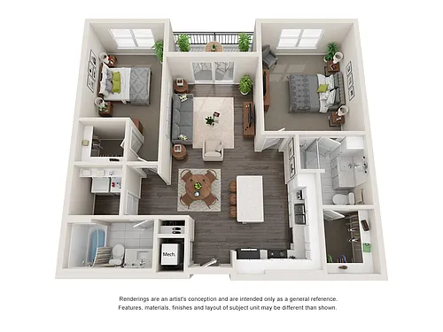 Floor plan B1
