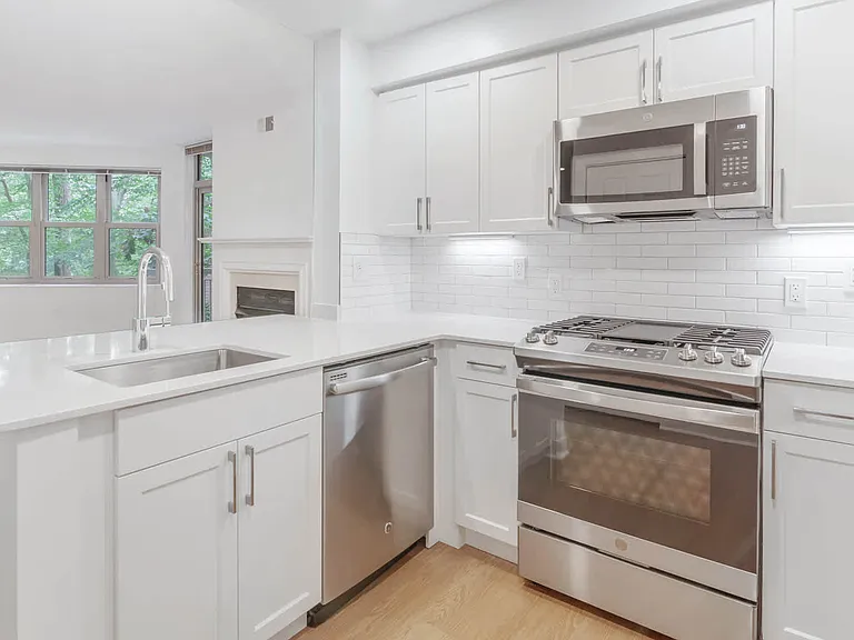 Kitchen with Stainless Steel Appliances