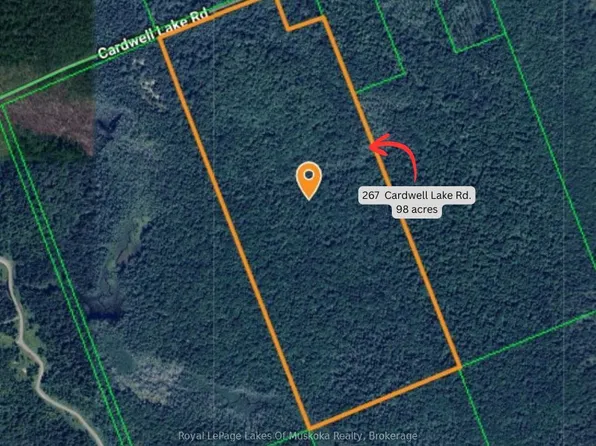 267 & 321 Cardwell Lake Rd, Huntsville, ON P0B 1M0