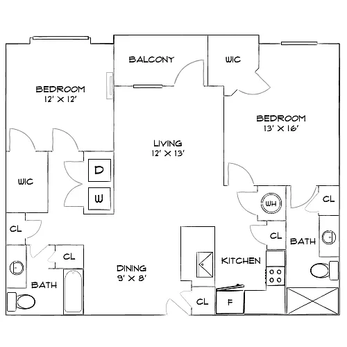 Floor plan Design 2A