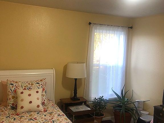 Bedroom with walk-in closet 