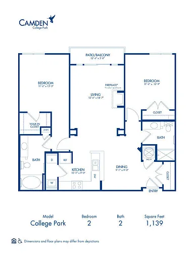 Floor plan College Park