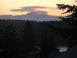 Olympic Mountains view