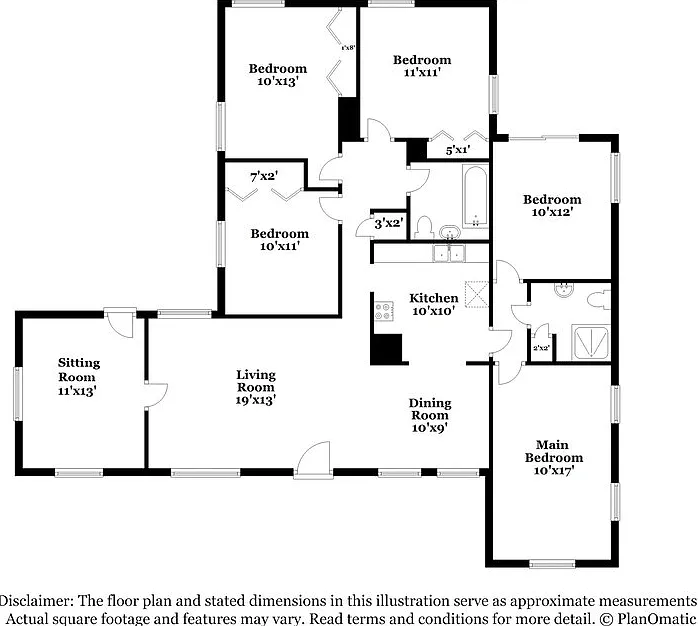 4 bed, 2.0 bath, 1400 sqft, $1,640 — Photo 2