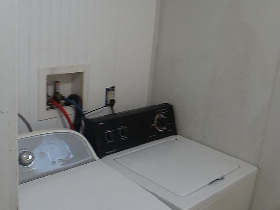 Washer and dryer included- dryer is very nice!!