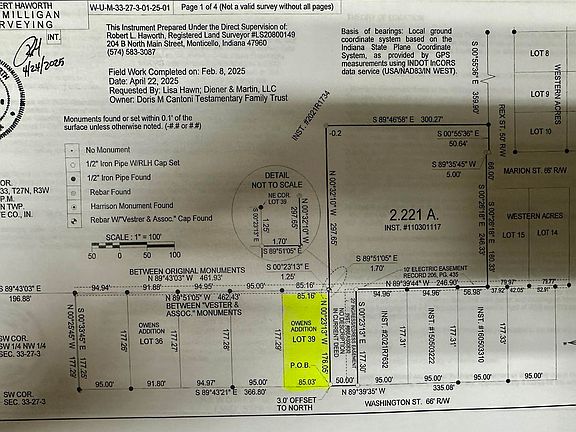 5th image of LOT 39 W Washington St
