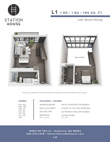 Floor plan Loft - L1