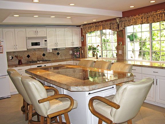 Remodeled kitchen.