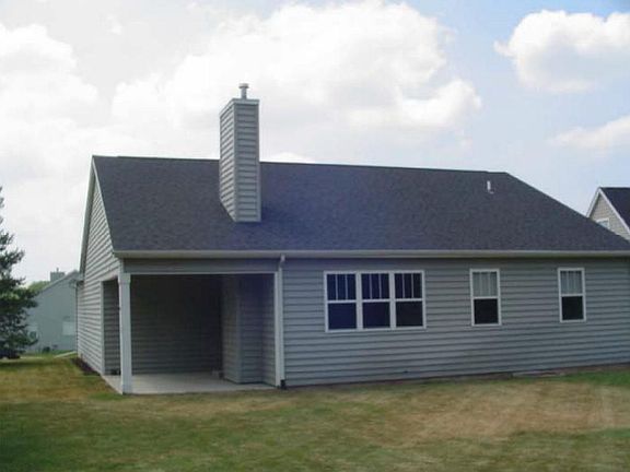House Rear with Covered Patio