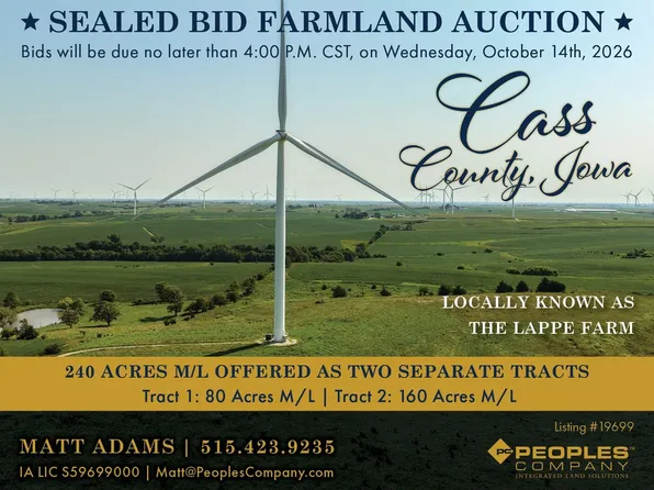 Victoria Road & 740th St, Massena, IA 50853