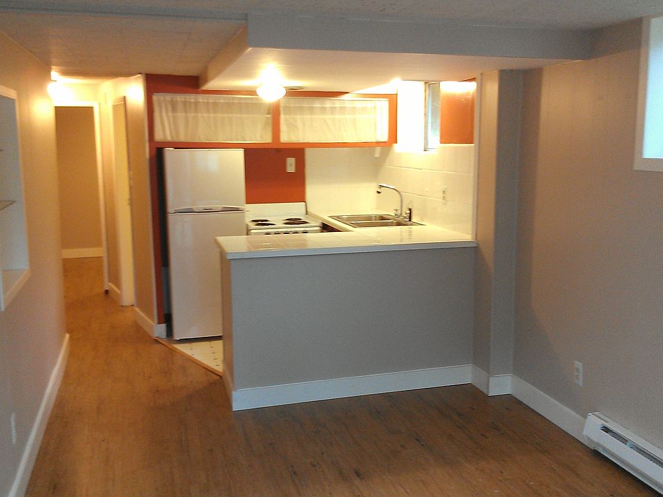 Living room and kitchen