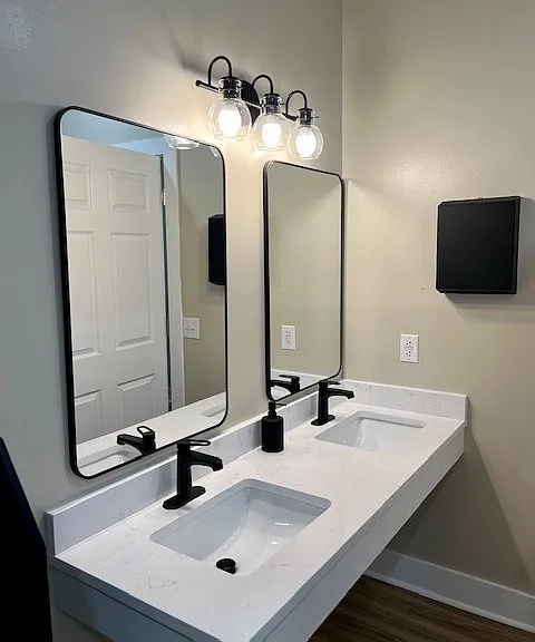 Updated Clubhouse Restroom Vanity