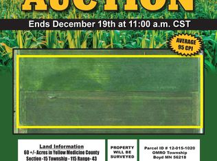 Section 15 Township #115, Boyd, MN 56218