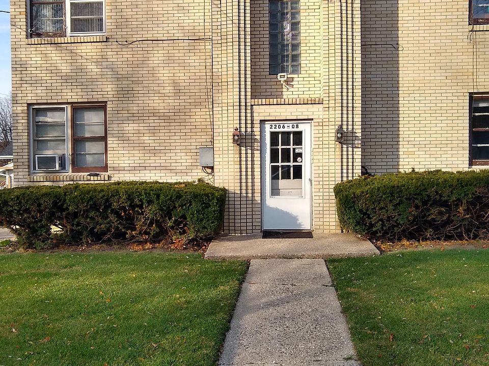Secured brick building. Included off street parking for visitors or you if you choose.