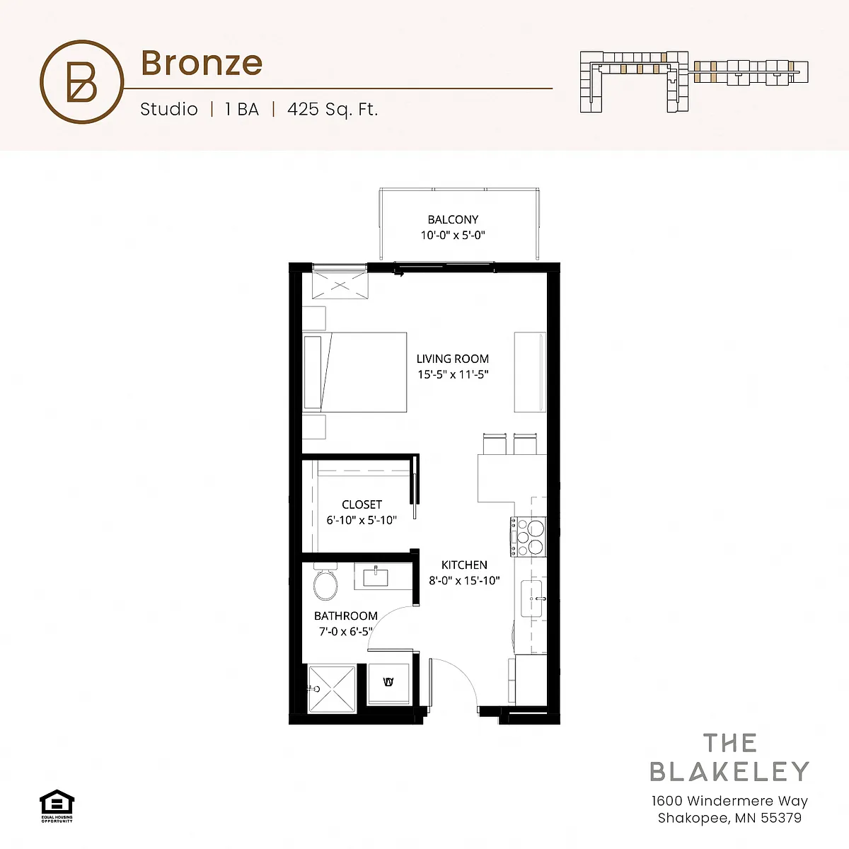 Floor plan Bronze