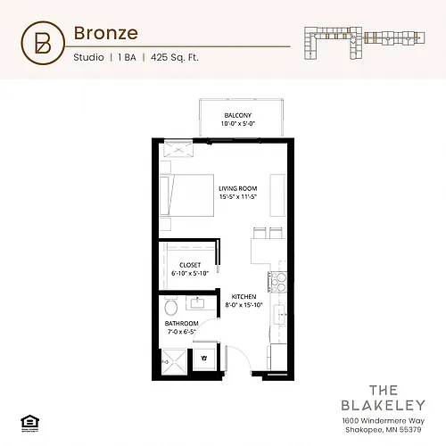 Floor plan Bronze