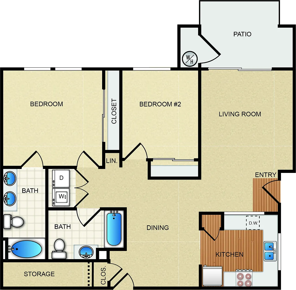 Floor plan B1
