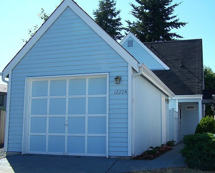 Garage and Front door
