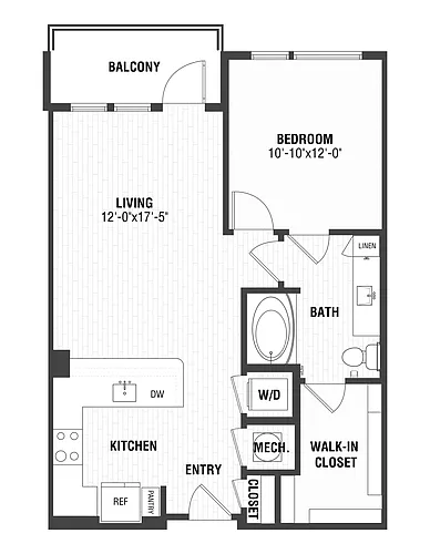 Floor plan A5A