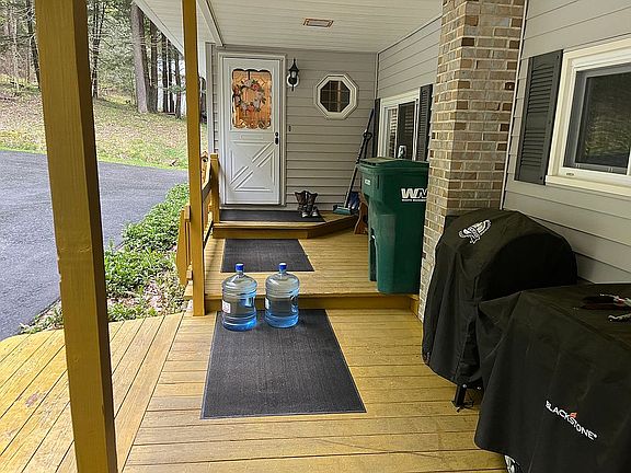 porch/deck back of house