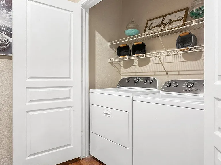 Washer and Dryer Included (In some homes)