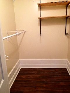Walk in closets