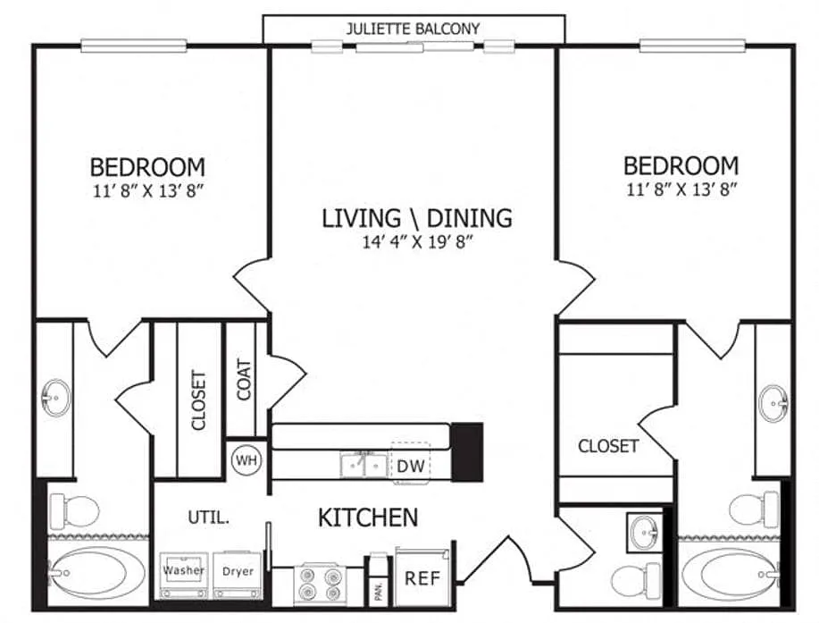 Floor plan The Cooper