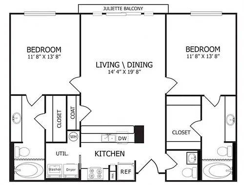 Floor plan The Cooper