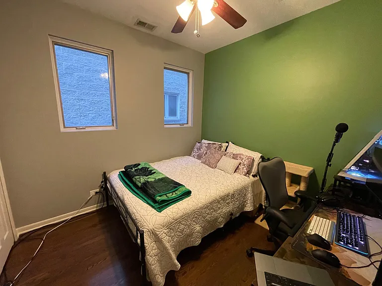 Second Bedroom (wall is no longer green)