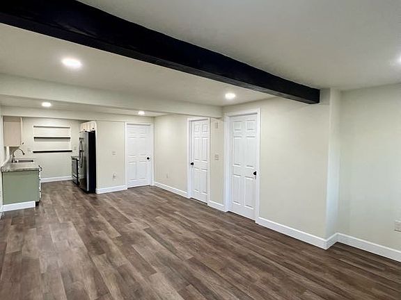 Bottom unit large open layout for family room/dinning room and kitchen.