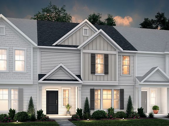 Palmer Exterior 2 features siding, covered front porch and 2-car rear load garage