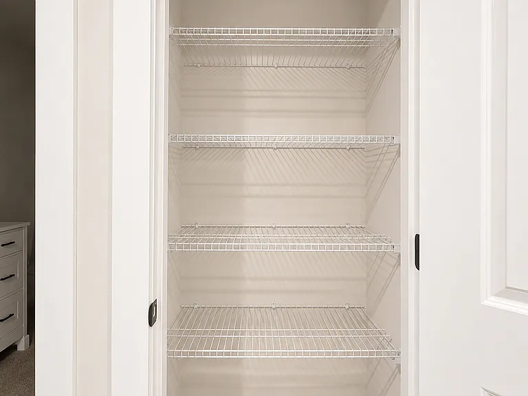Upstairs linen closet