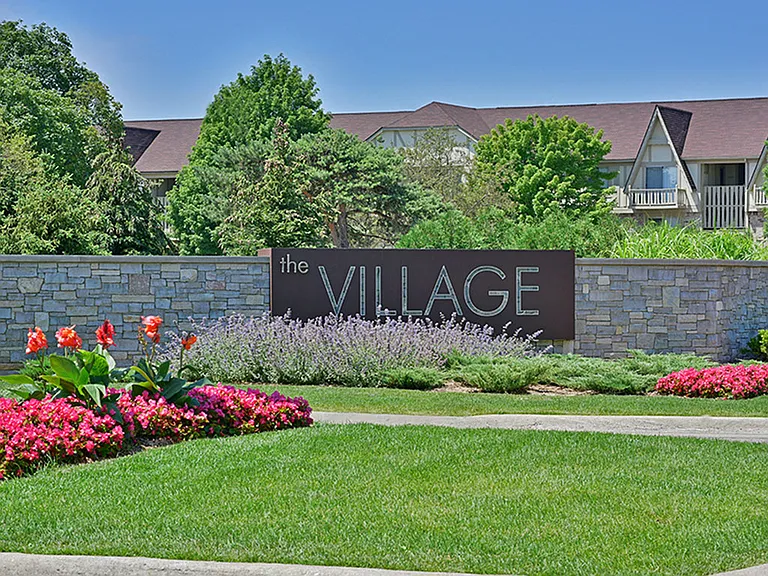 Entrance Sign and Garden