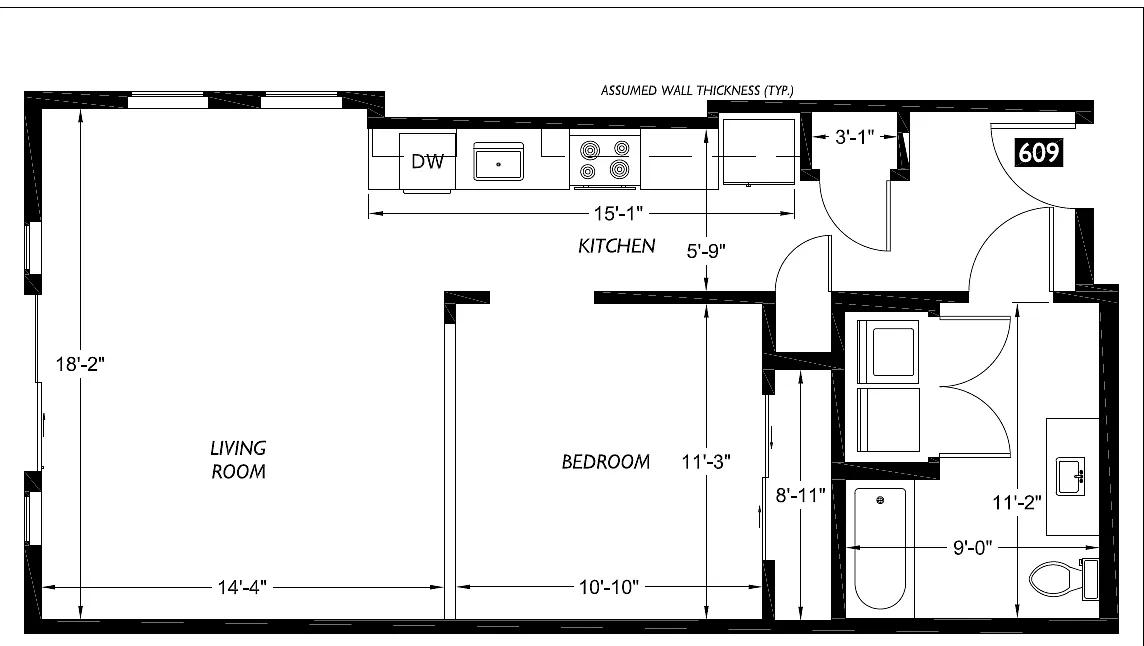 Floor plan Urban with Views Of City