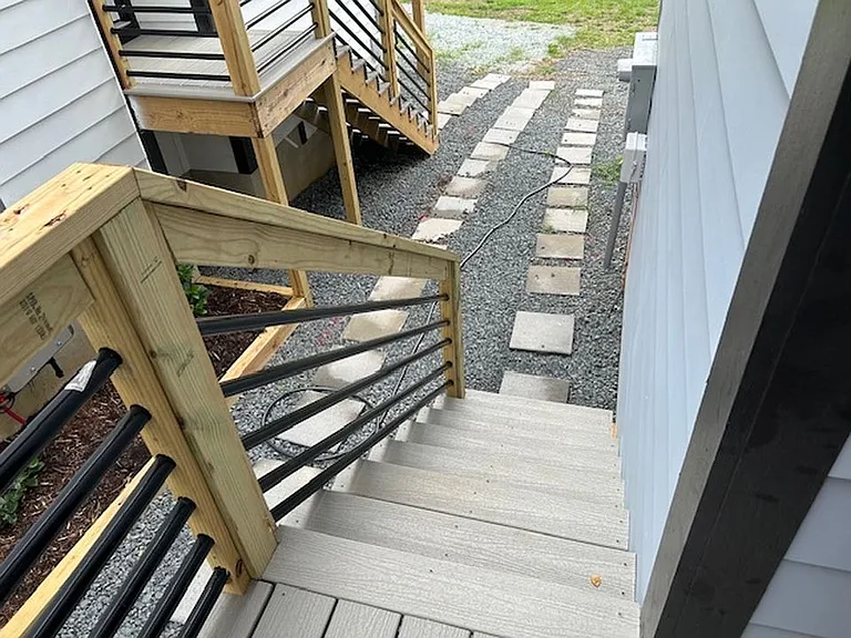 Side entrance