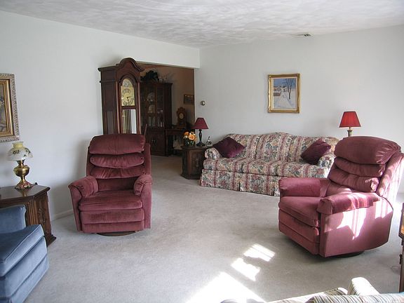 Open Living Room to Dining Area
