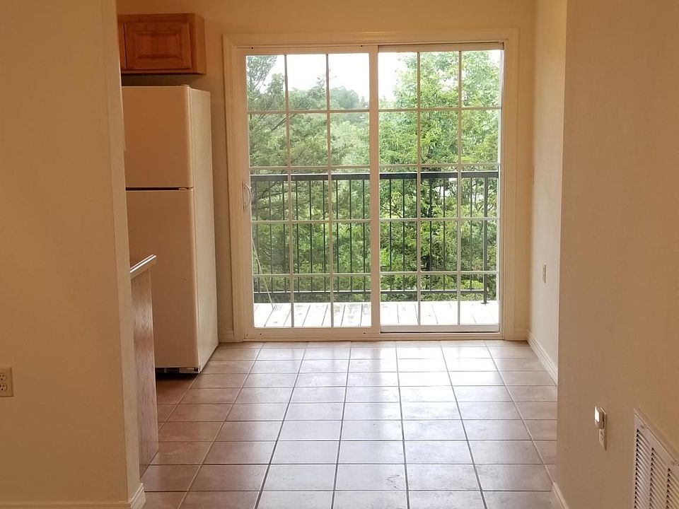 Private balcony with wooded view