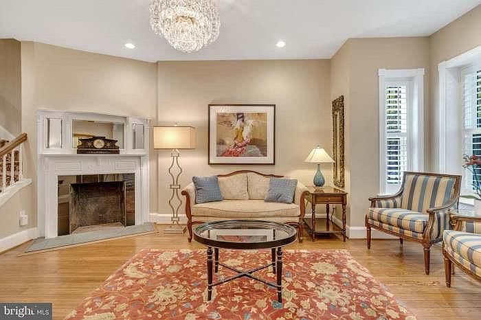 Living room on first floor