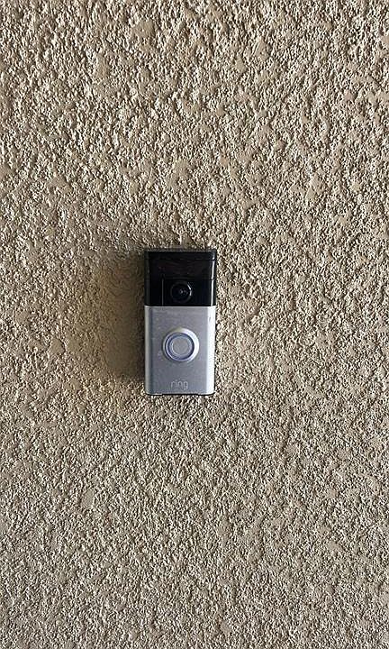 ring doorbell side wall