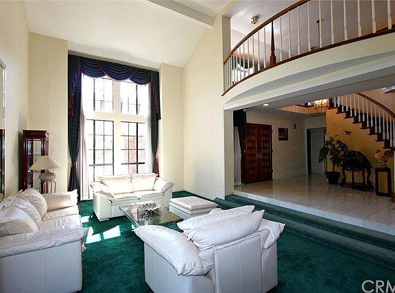 living room and front entrance