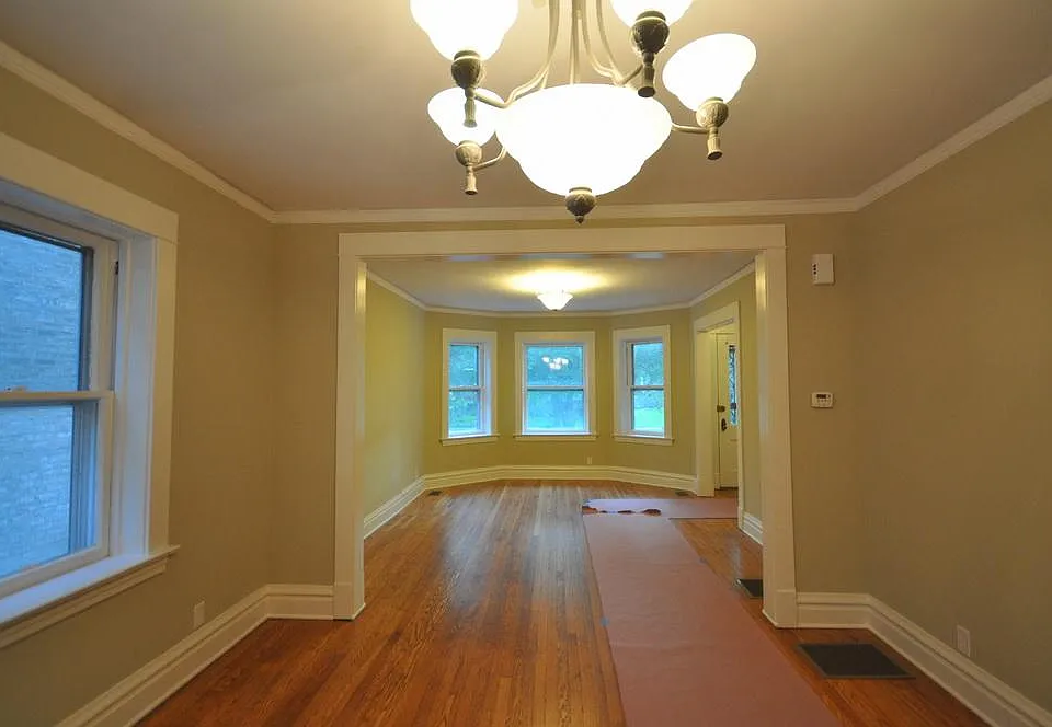 Dining Room and Living Room Bay Window