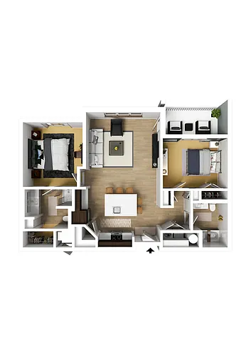 Floor plan Broadway