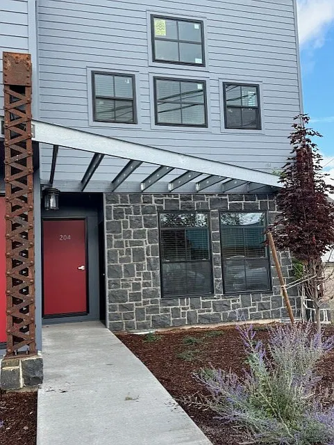 Front of complex