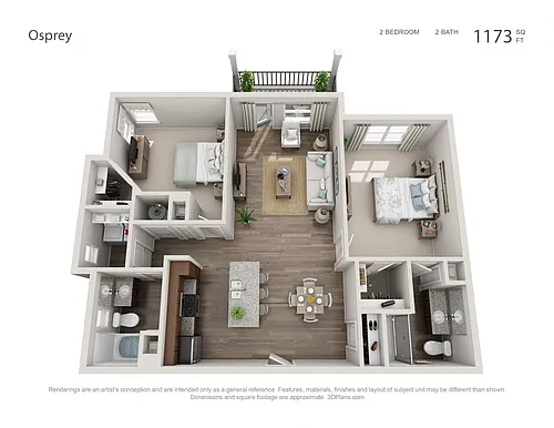 Floor plan Osprey