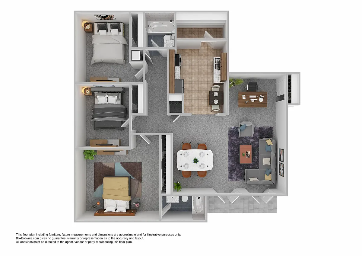 Floor plan 3 Bedroom