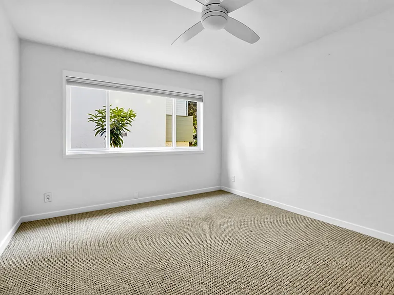 Second bedroom. New ceiling fans.